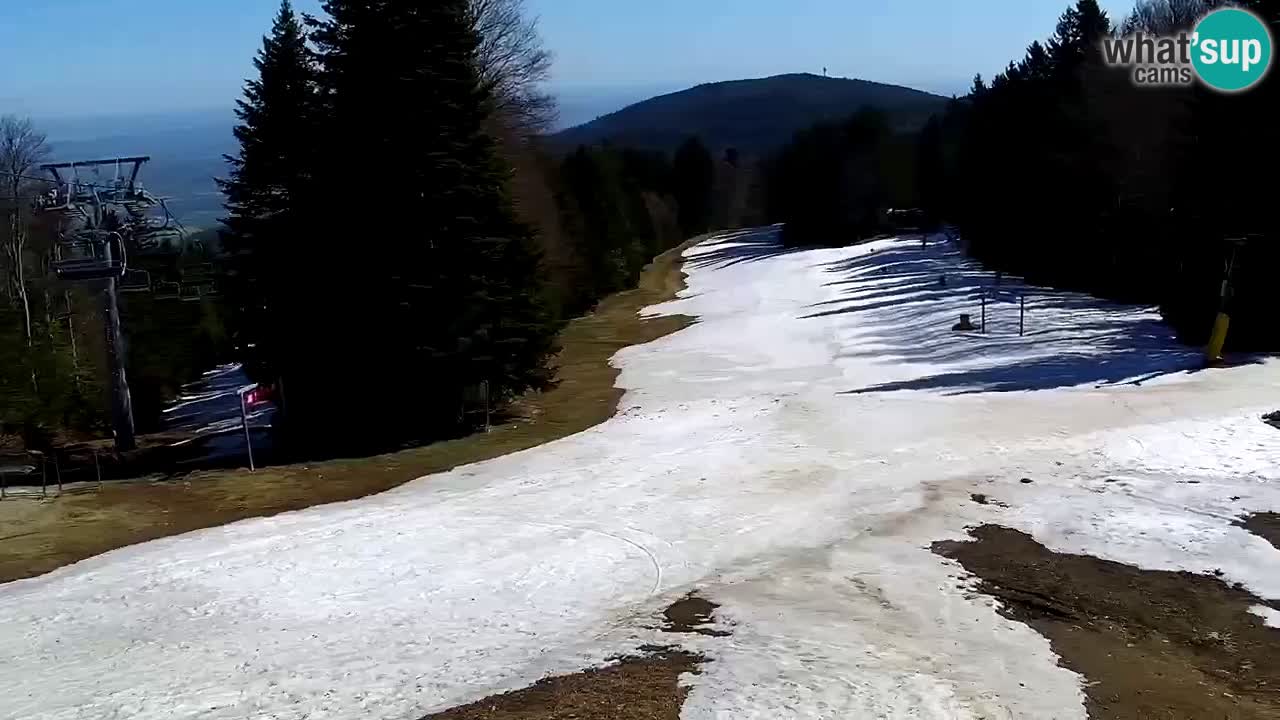 Stations de ski Maribor Pohorje web cam Ruška