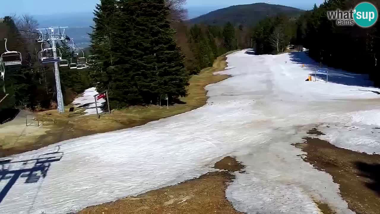 Smučišče Mariborsko Pohorje – spletna kamera Ruška zgoraj