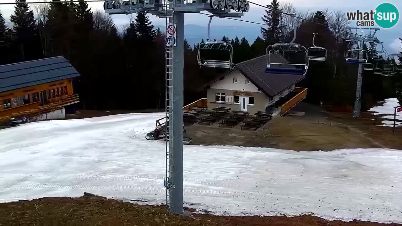 Skijalište Maribor Pohorje web kamera Ruška