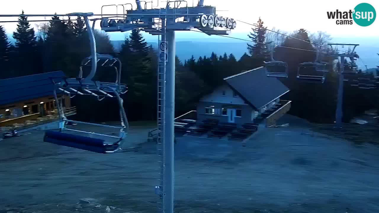 Skijalište Maribor Pohorje web kamera Ruška