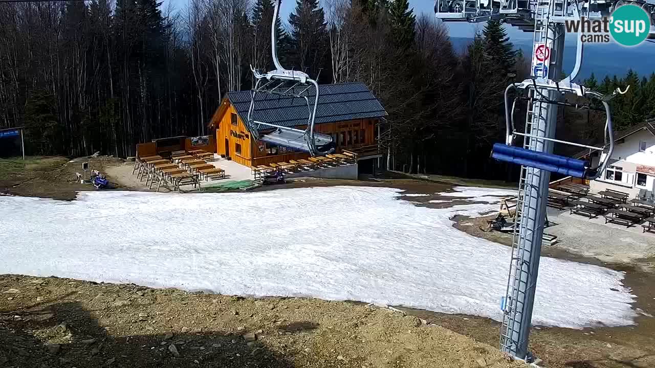 Stations de ski Maribor Pohorje web cam Ruška