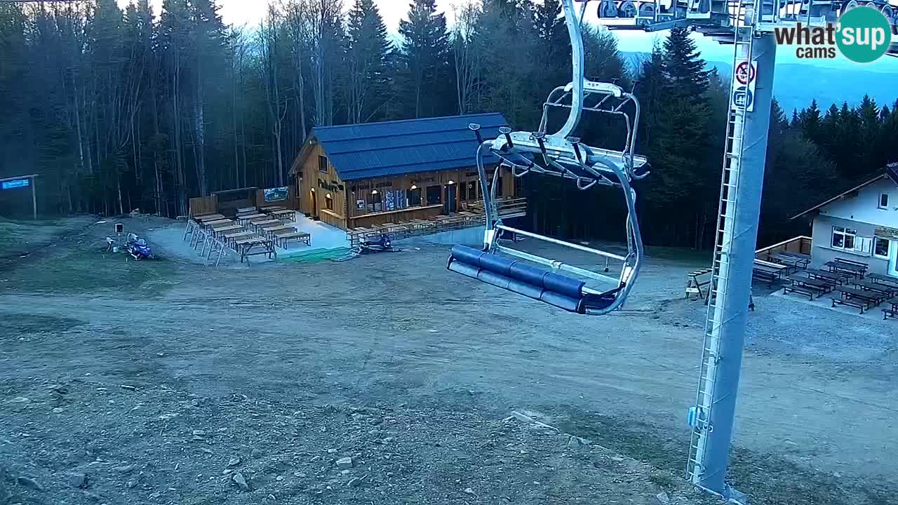 Stations de ski Maribor Pohorje web cam Ruška