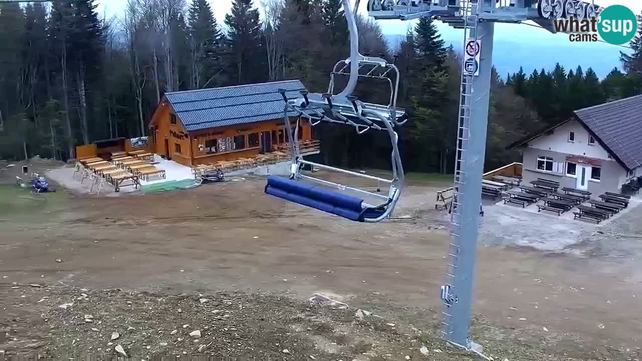 Stations de ski Maribor Pohorje web cam Ruška