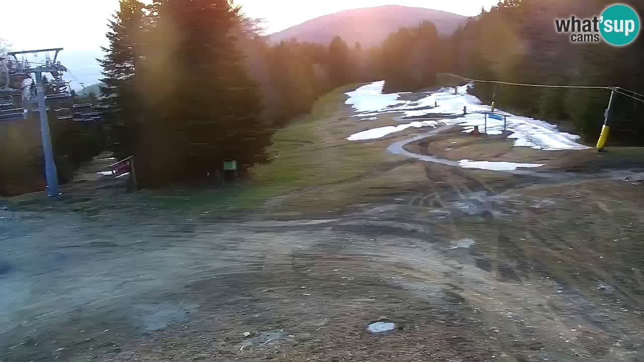Smučišče Mariborsko Pohorje – spletna kamera Ruška zgoraj
