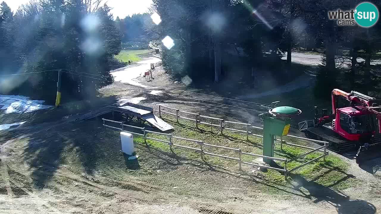 Smučišče Mariborsko Pohorje – spletna kamera Ruška zgoraj