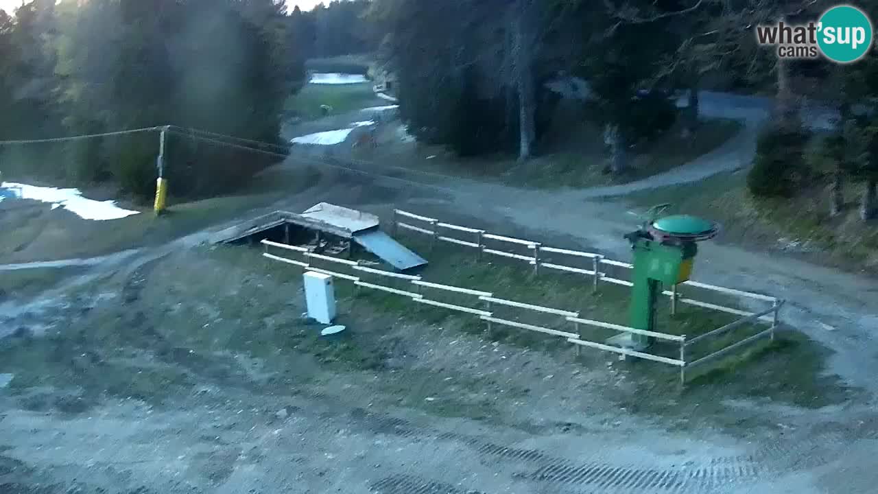 Smučišče Mariborsko Pohorje – spletna kamera Ruška zgoraj