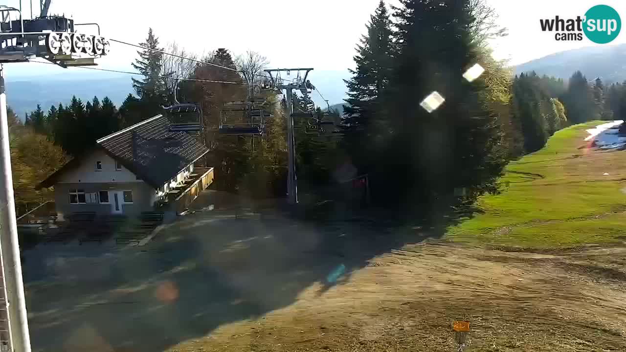 Stations de ski Maribor Pohorje web cam Ruška
