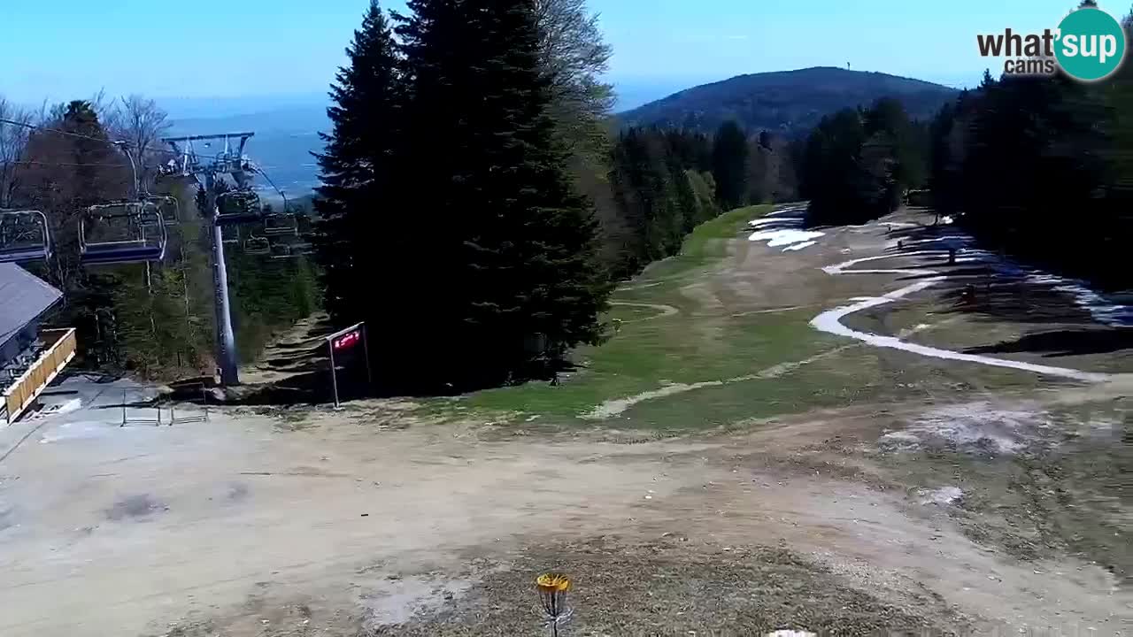 Smučišče Mariborsko Pohorje – spletna kamera Ruška zgoraj