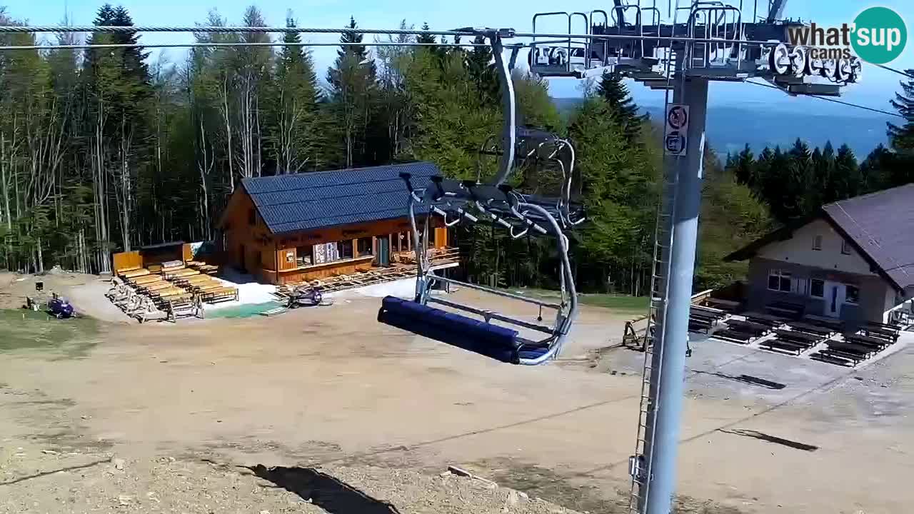 Stations de ski Maribor Pohorje web cam Ruška