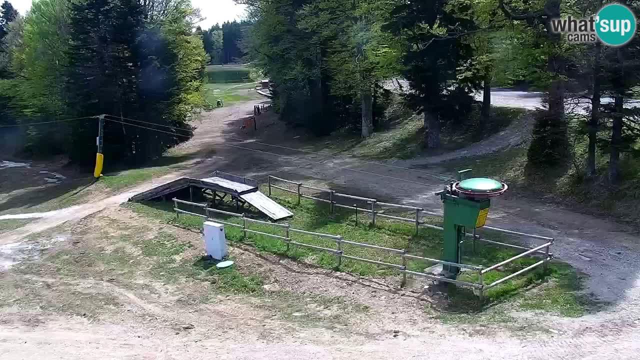 Smučišče Mariborsko Pohorje – spletna kamera Ruška zgoraj