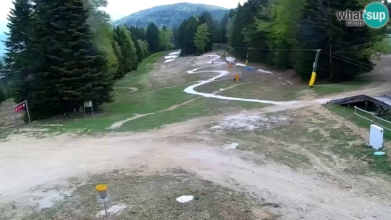 Smučišče Mariborsko Pohorje – spletna kamera Ruška zgoraj