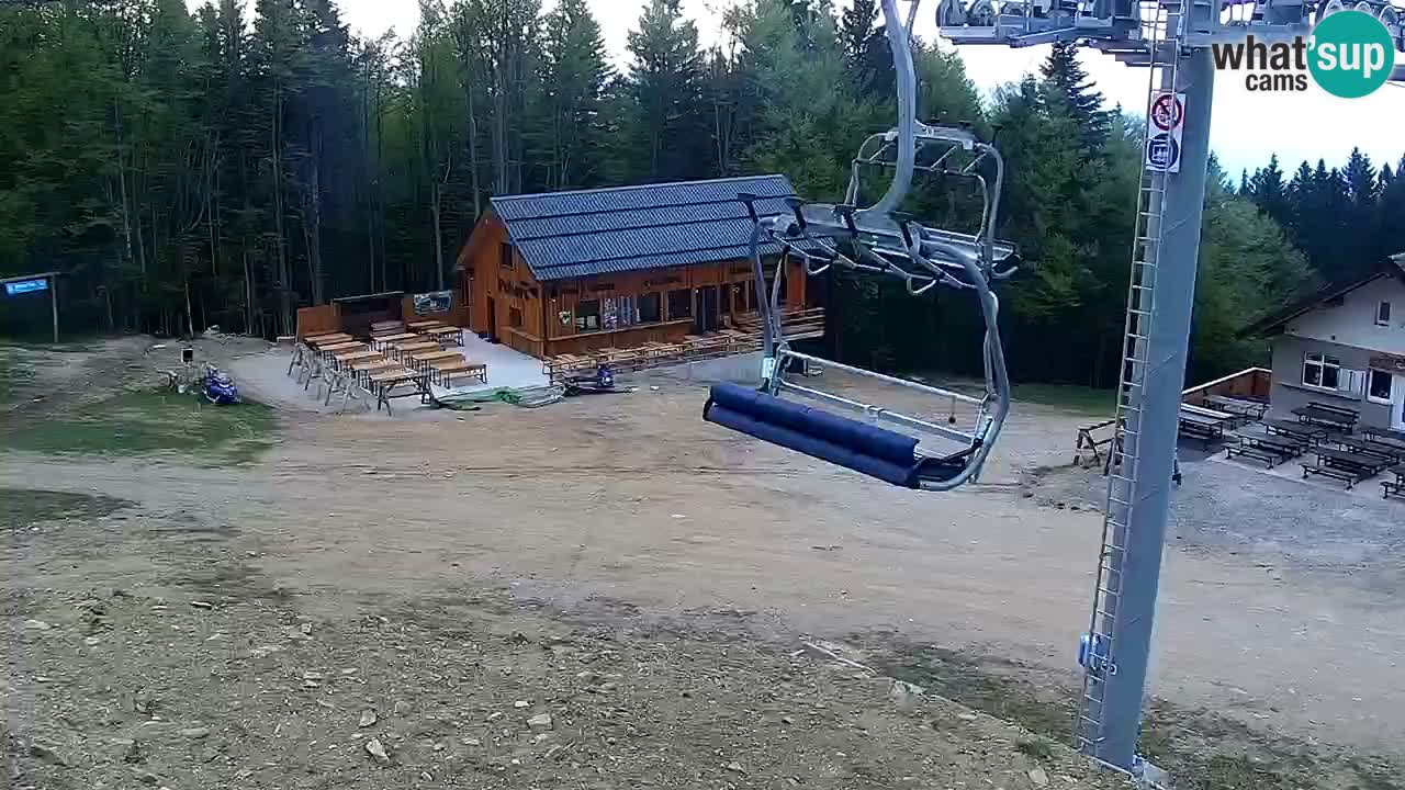 Smučišče Mariborsko Pohorje – spletna kamera Ruška zgoraj
