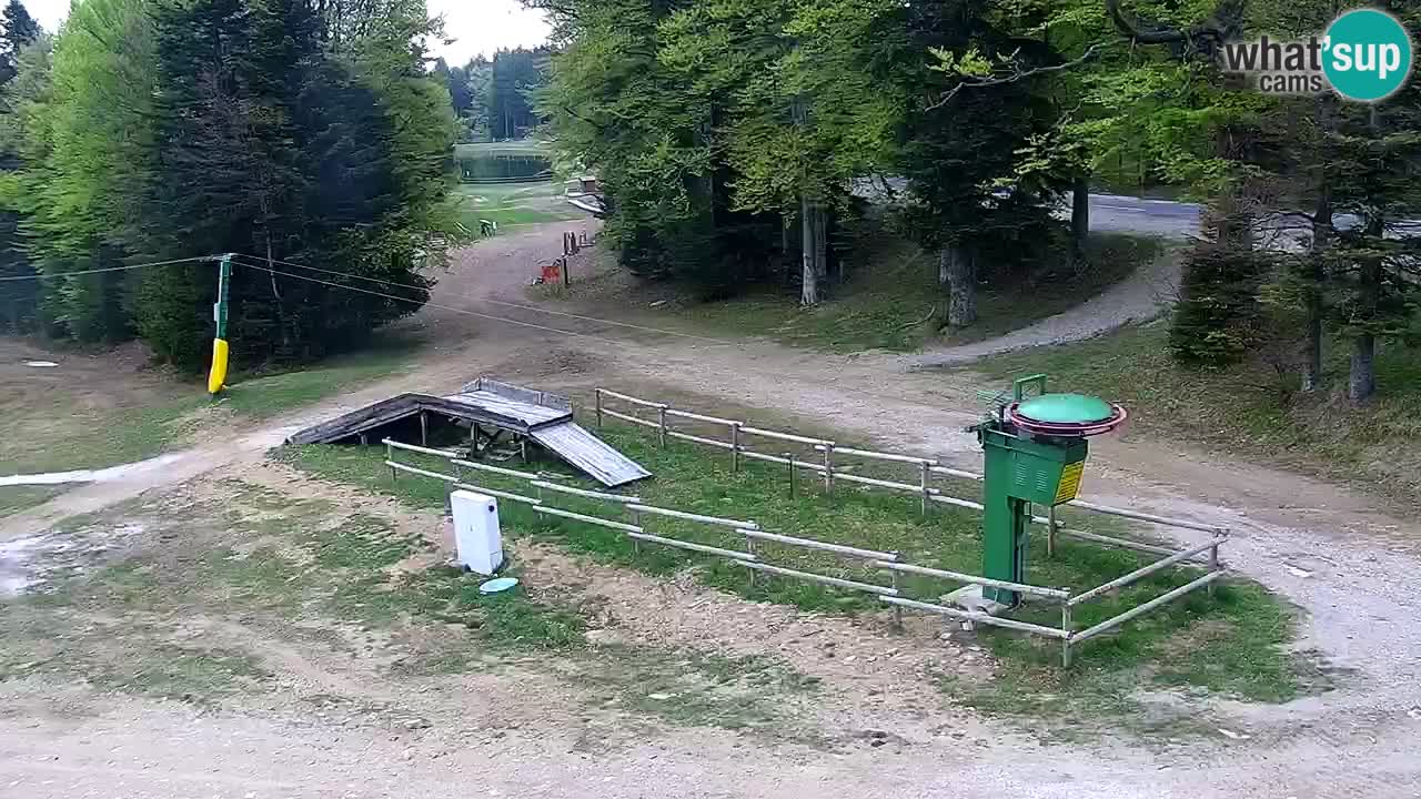 Smučišče Mariborsko Pohorje – spletna kamera Ruška zgoraj