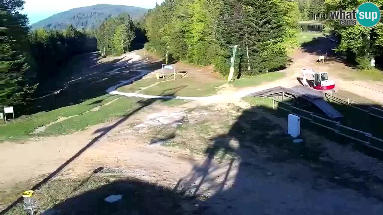 Stations de ski Maribor Pohorje web cam Ruška