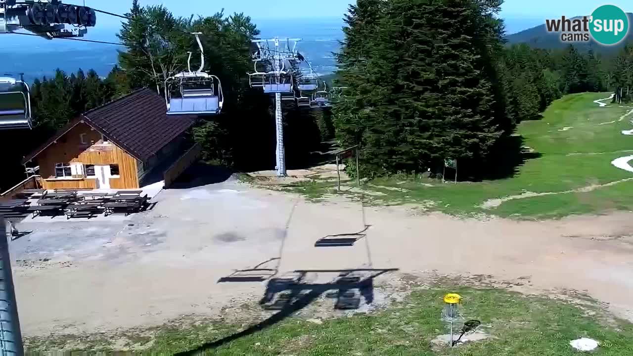 Smučišče Mariborsko Pohorje – spletna kamera Ruška zgoraj
