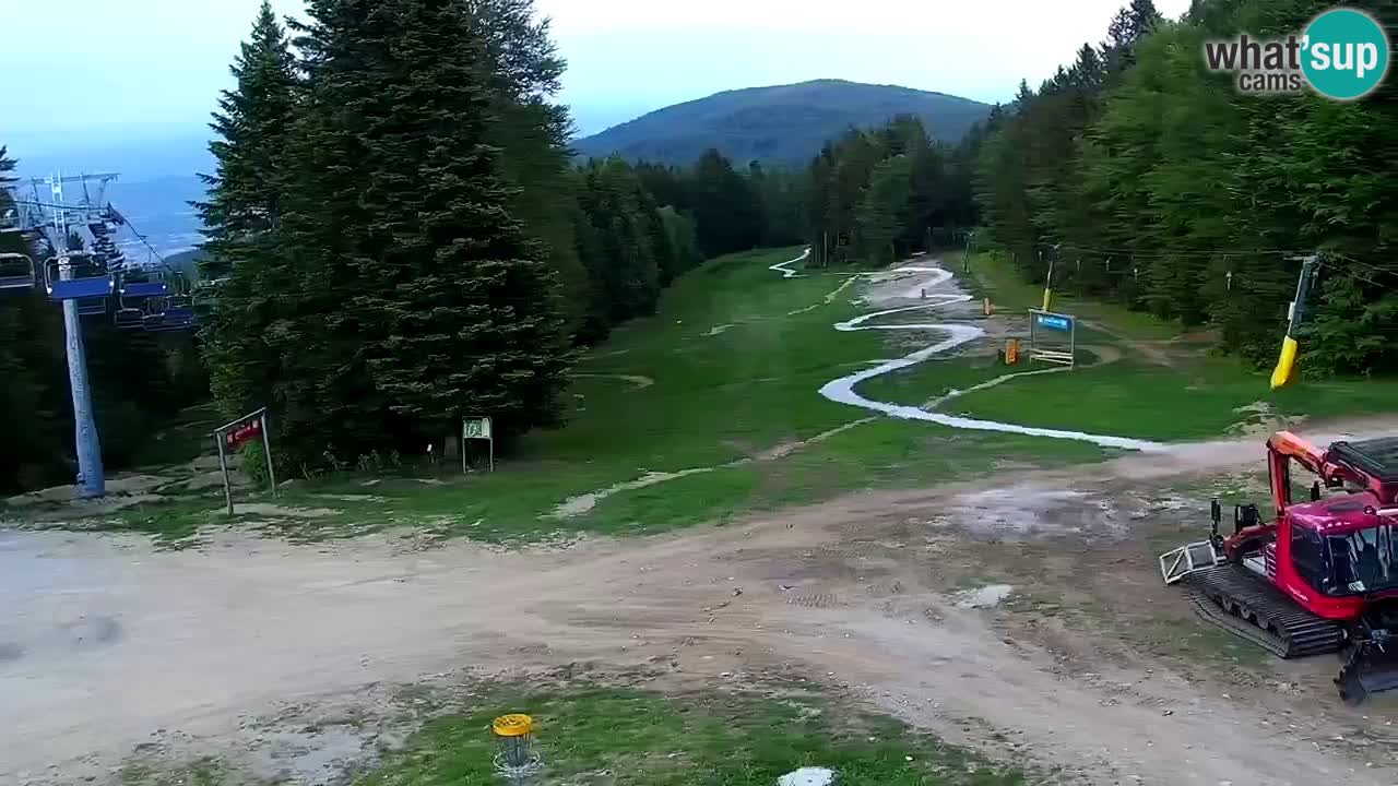 Smučišče Mariborsko Pohorje – spletna kamera Ruška zgoraj
