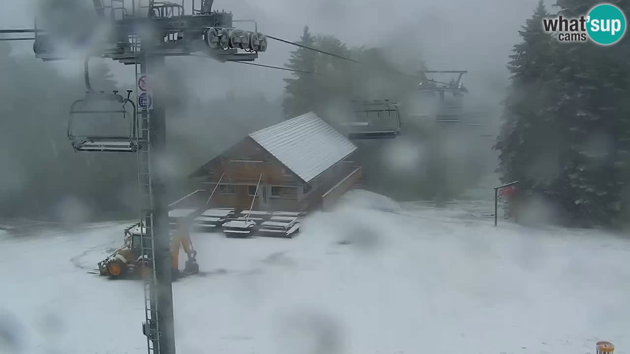 Stations de ski Maribor Pohorje web cam Ruška