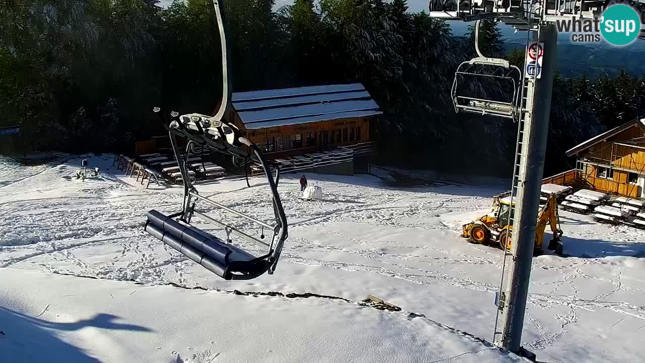 Skijalište Maribor Pohorje web kamera Ruška
