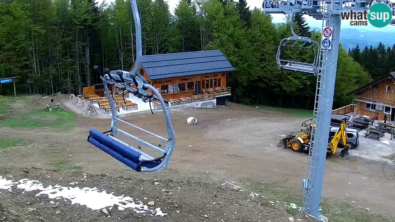 Stations de ski Maribor Pohorje web cam Ruška