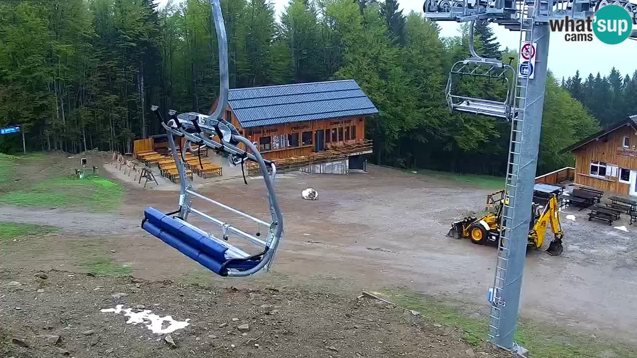 Stations de ski Maribor Pohorje web cam Ruška