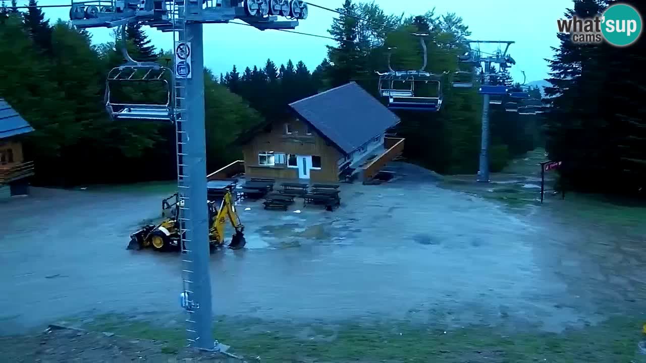 SKI Maribor Pohorje webcam Ruška