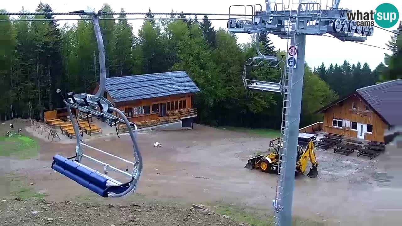 Smučišče Mariborsko Pohorje – spletna kamera Ruška zgoraj