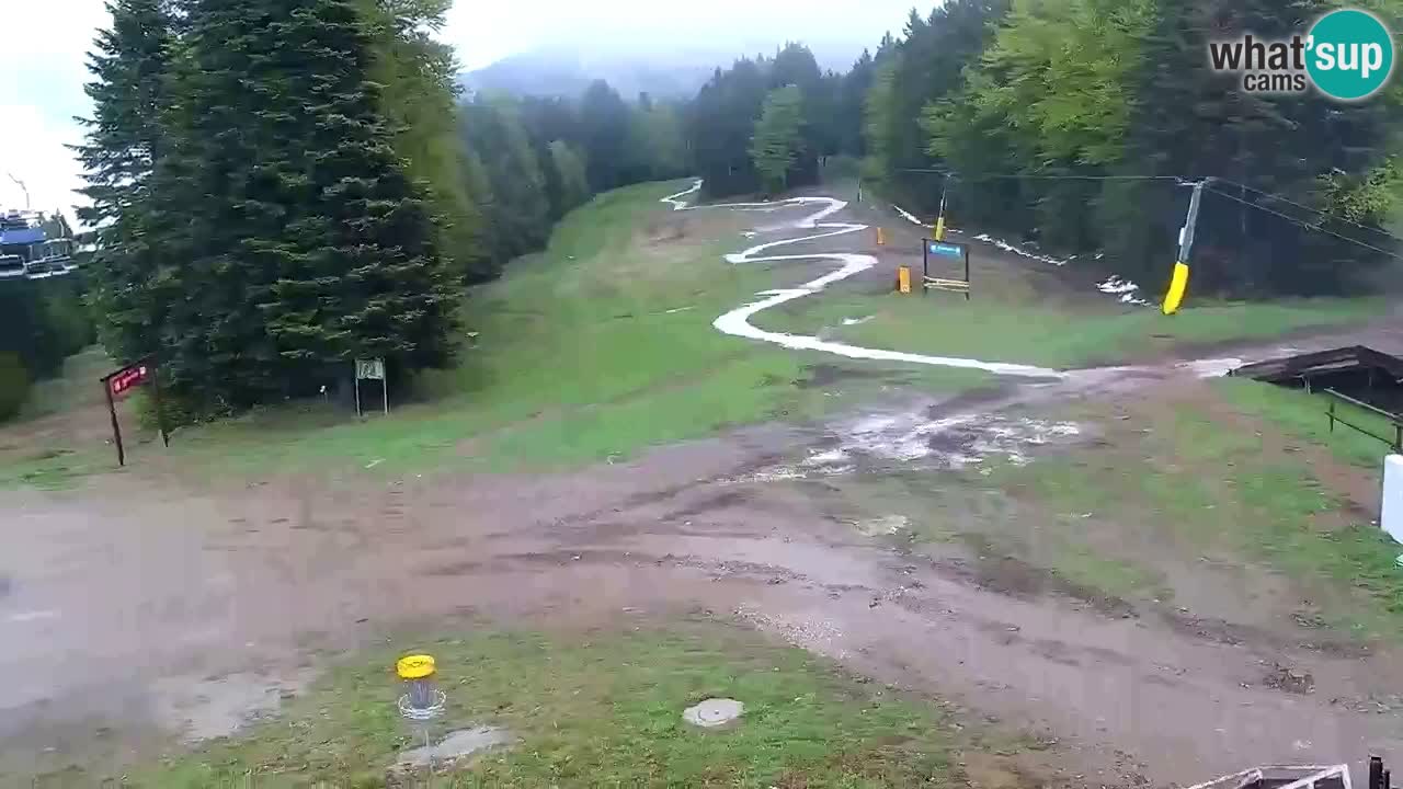 Smučišče Mariborsko Pohorje – spletna kamera Ruška zgoraj