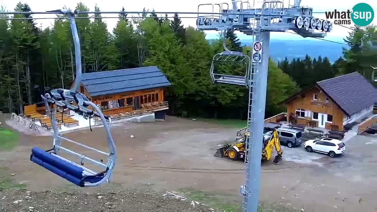Smučišče Mariborsko Pohorje – spletna kamera Ruška zgoraj