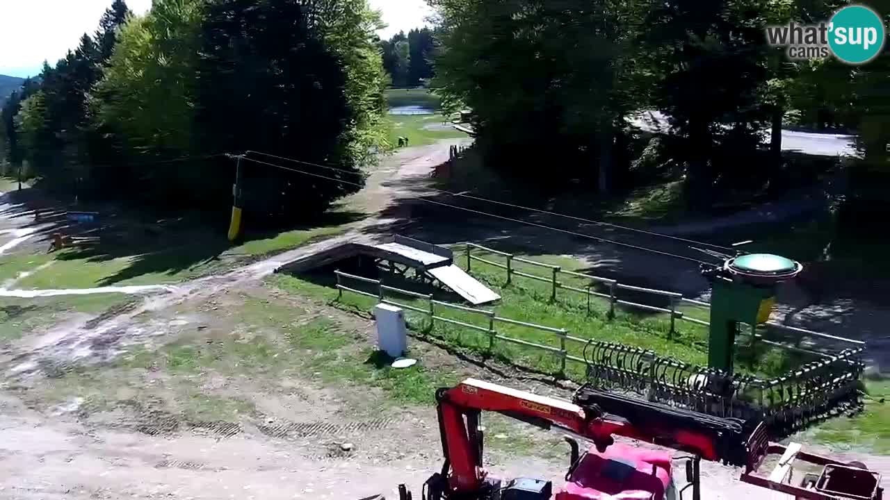 Stations de ski Maribor Pohorje web cam Ruška