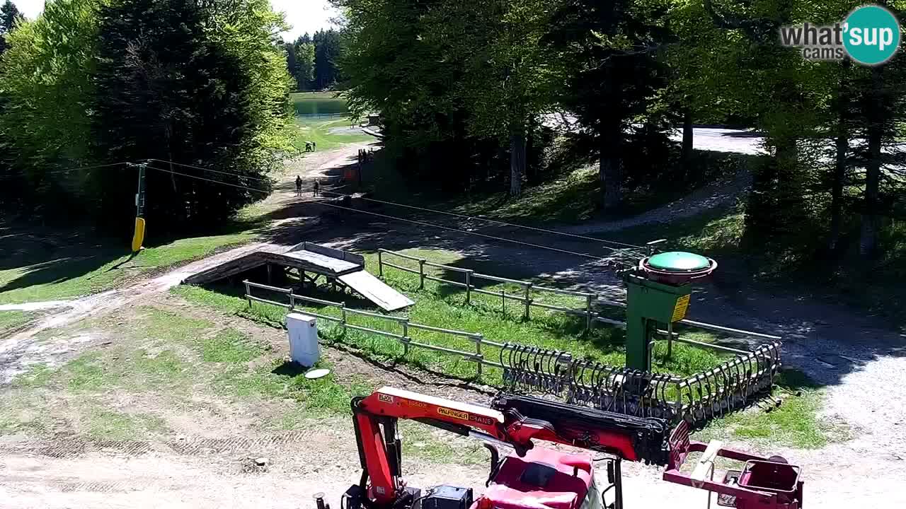 Stations de ski Maribor Pohorje web cam Ruška