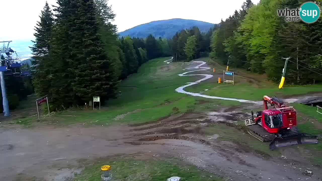 Stations de ski Maribor Pohorje web cam Ruška