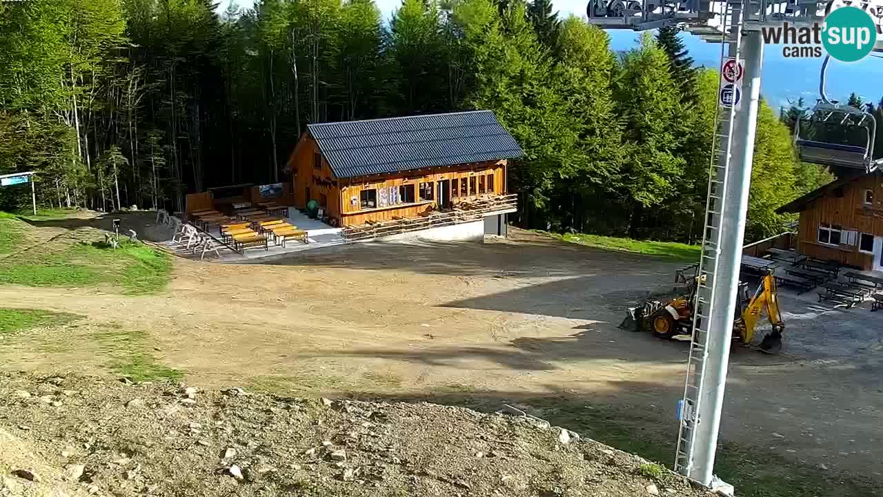 Stations de ski Maribor Pohorje web cam Ruška