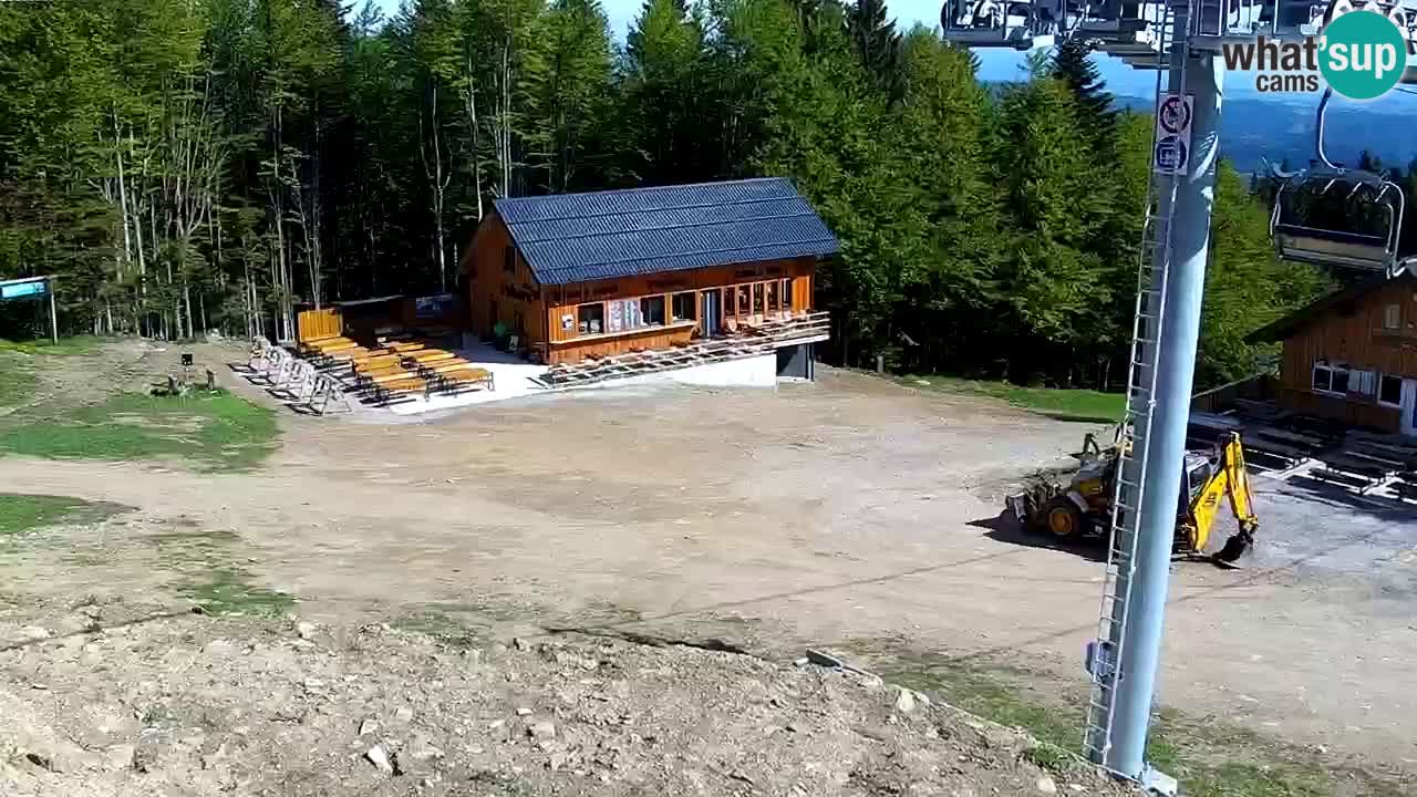 Skijalište Maribor Pohorje web kamera Ruška