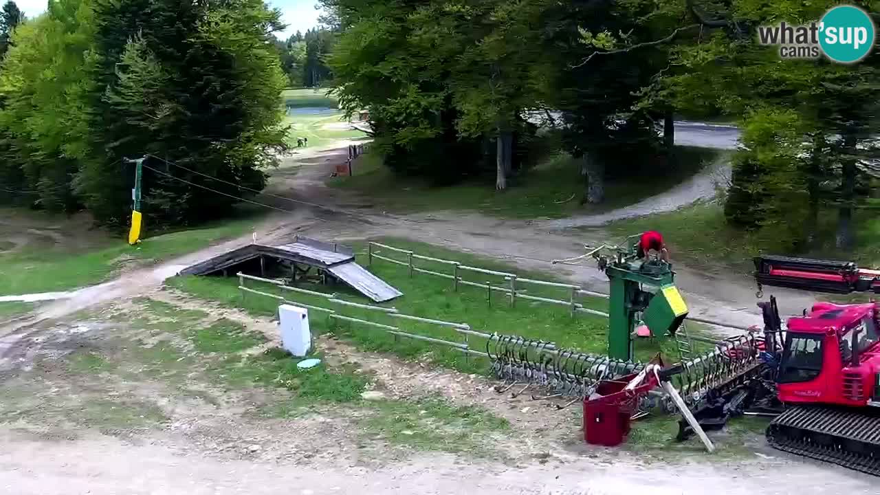 Stations de ski Maribor Pohorje web cam Ruška
