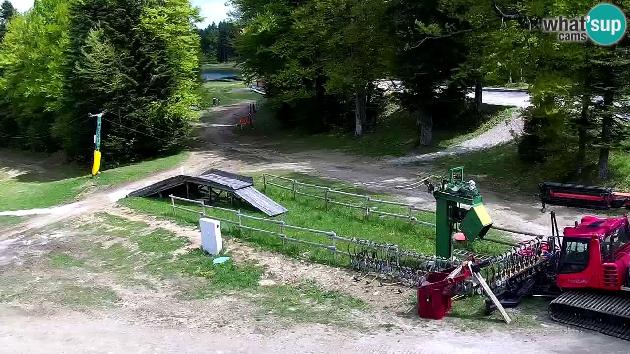 Smučišče Mariborsko Pohorje – spletna kamera Ruška zgoraj
