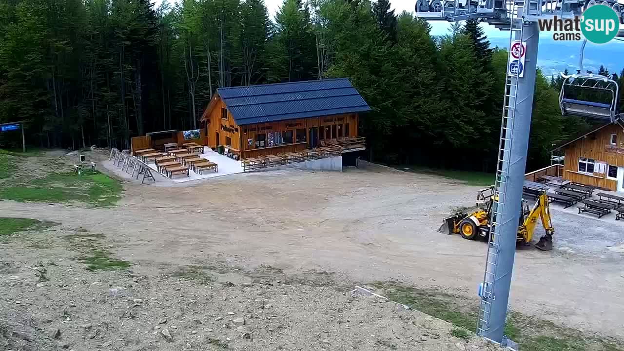 Stations de ski Maribor Pohorje web cam Ruška