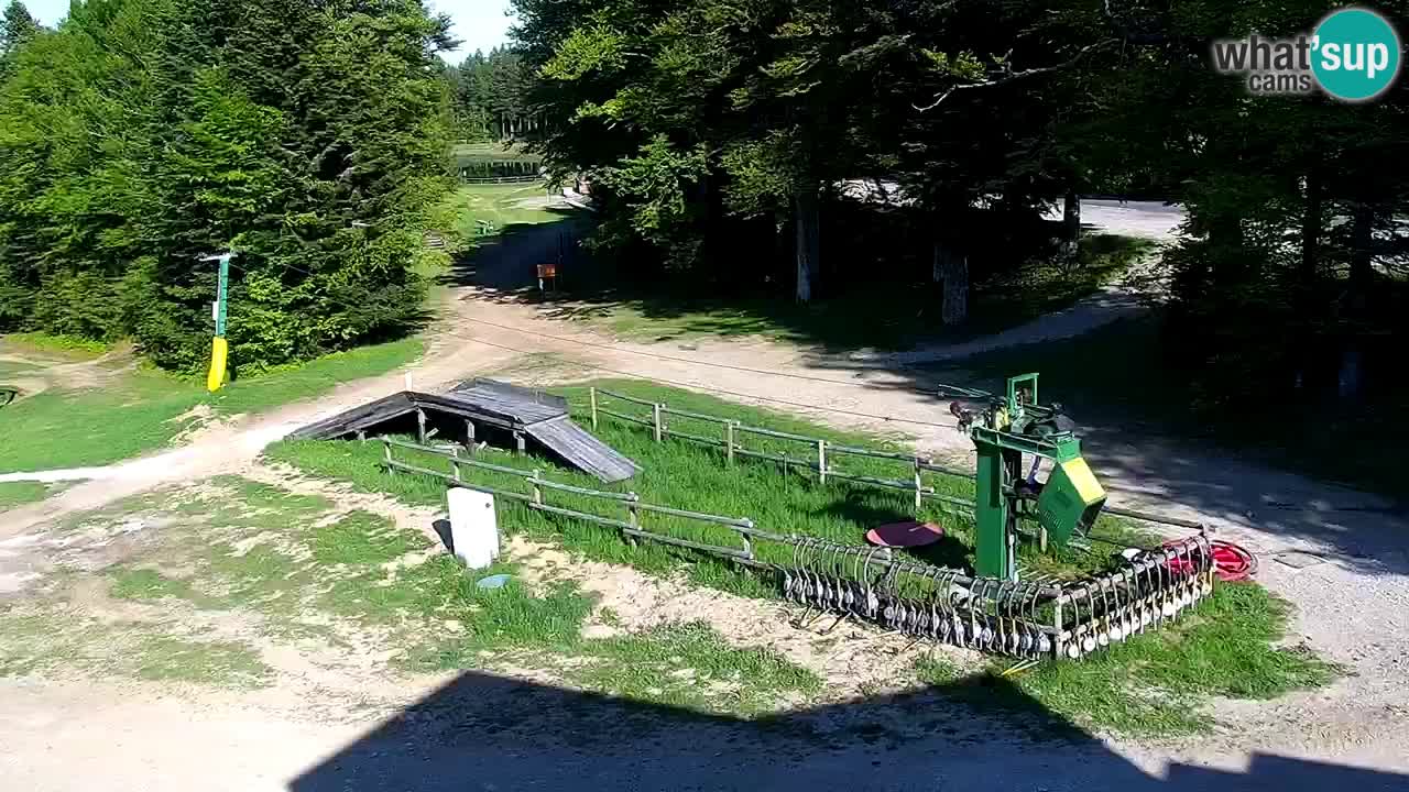 Smučišče Mariborsko Pohorje – spletna kamera Ruška zgoraj