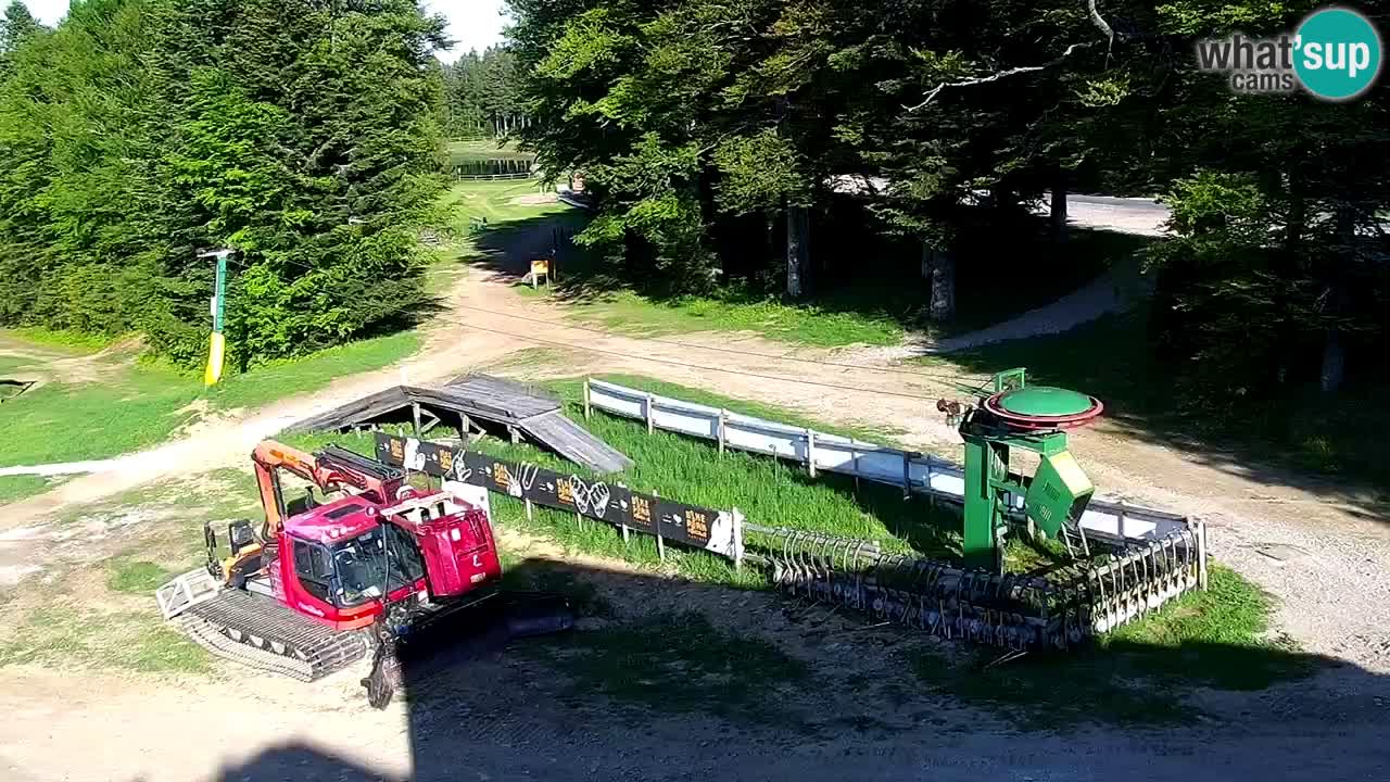 Smučišče Mariborsko Pohorje – spletna kamera Ruška zgoraj