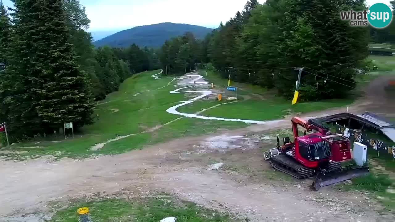 Stations de ski Maribor Pohorje web cam Ruška