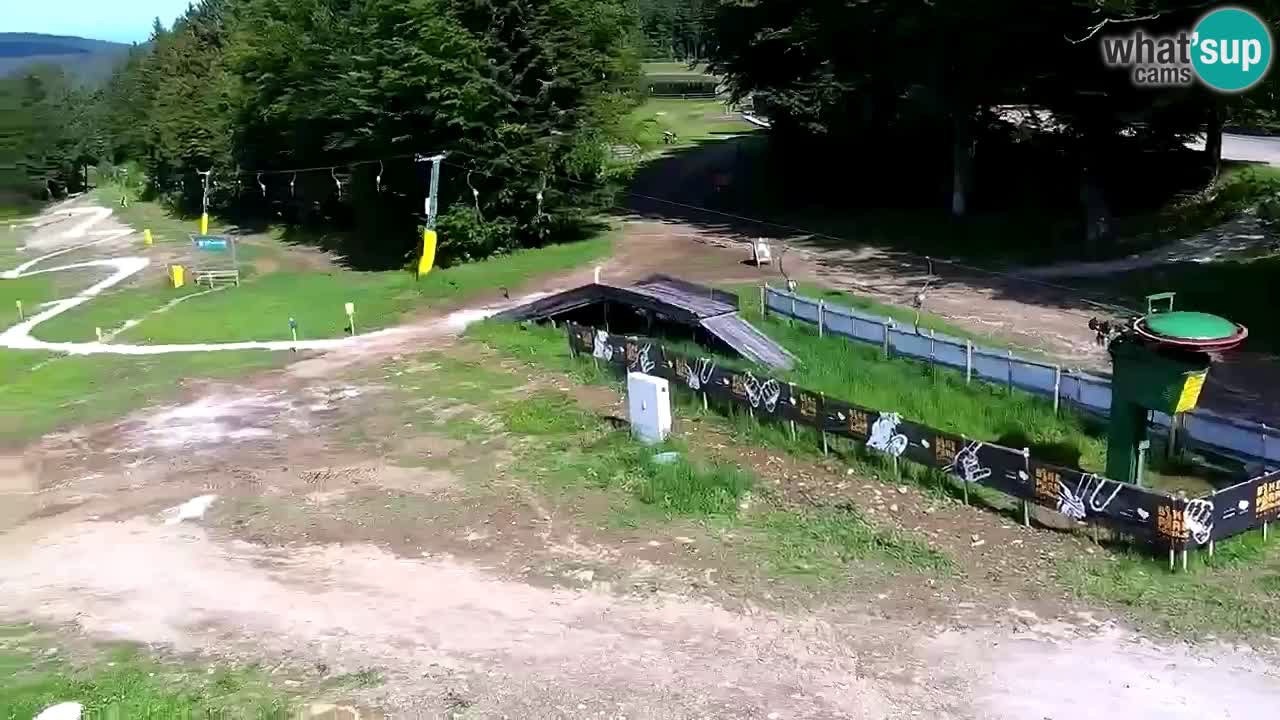 Smučišče Mariborsko Pohorje – spletna kamera Ruška zgoraj