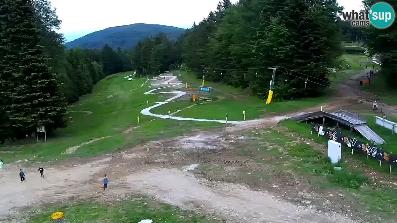 Smučišče Mariborsko Pohorje – spletna kamera Ruška zgoraj