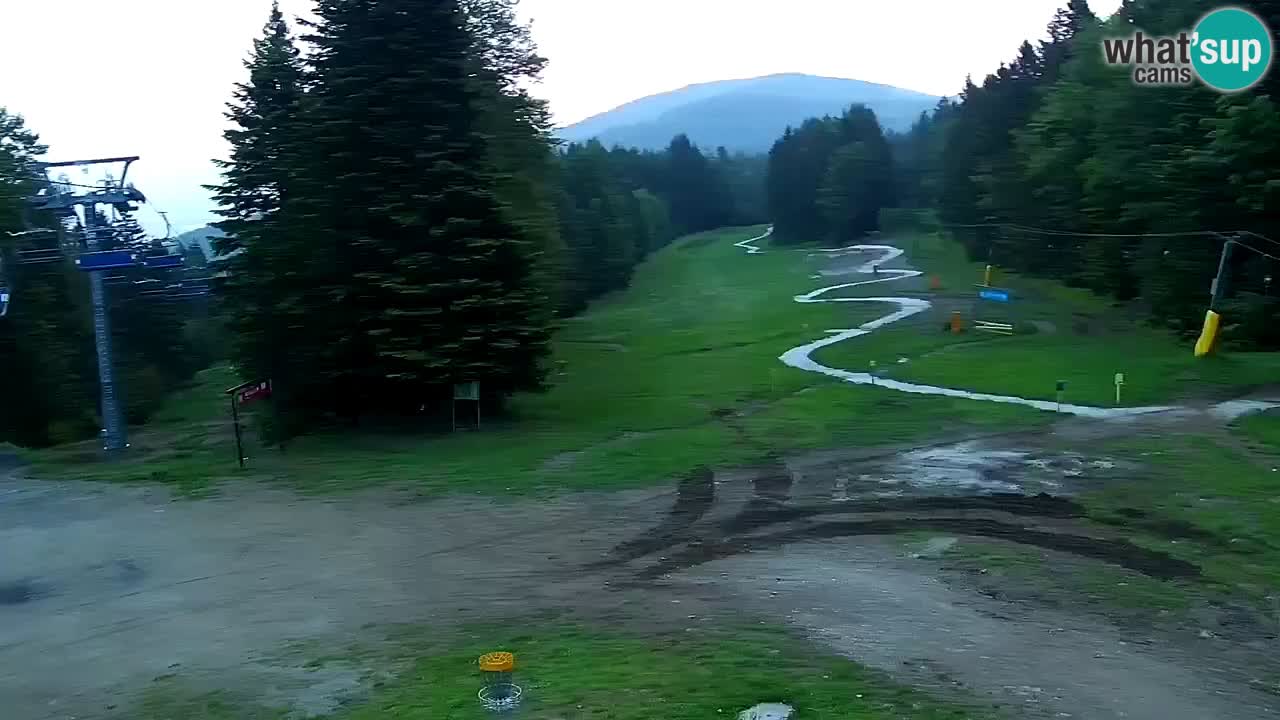 Smučišče Mariborsko Pohorje – spletna kamera Ruška zgoraj