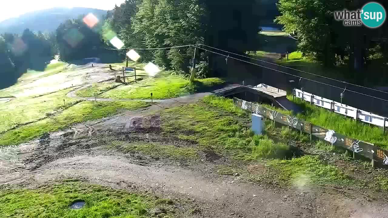 Stations de ski Maribor Pohorje web cam Ruška