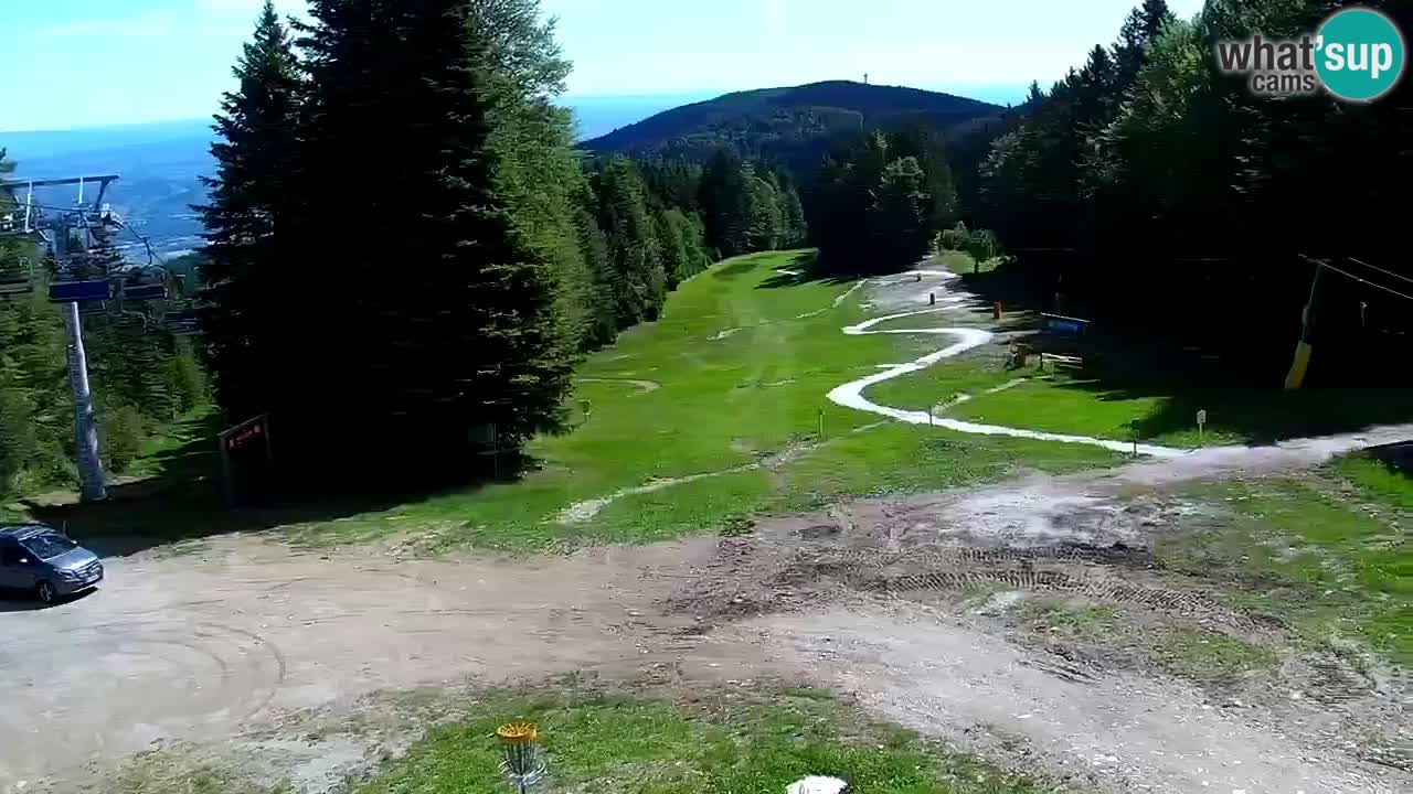 Stations de ski Maribor Pohorje web cam Ruška