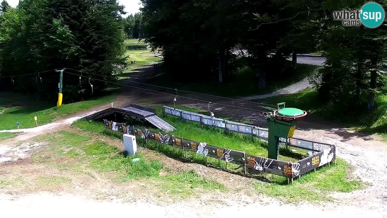 Smučišče Mariborsko Pohorje – spletna kamera Ruška zgoraj