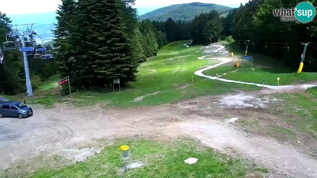 Smučišče Mariborsko Pohorje – spletna kamera Ruška zgoraj