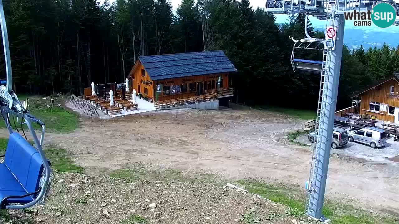 Smučišče Mariborsko Pohorje – spletna kamera Ruška zgoraj
