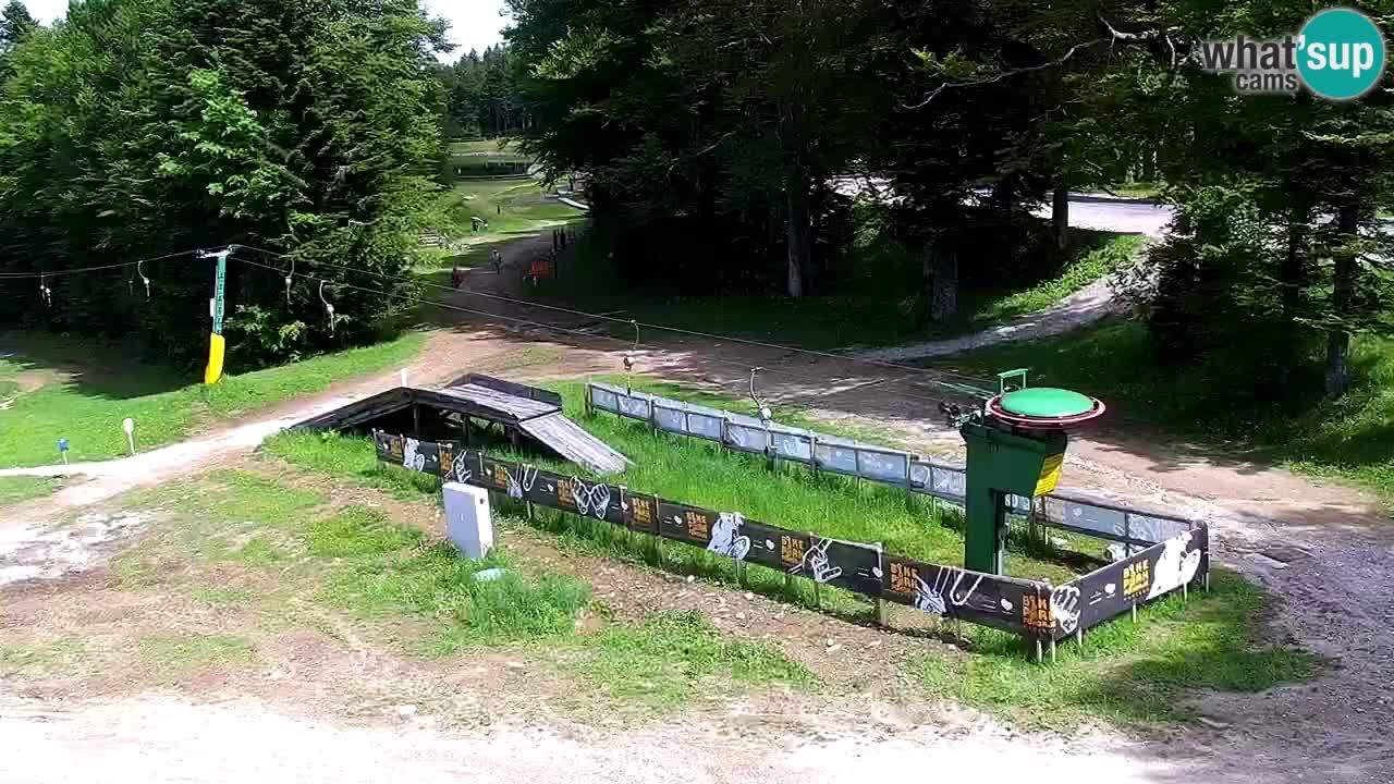 Smučišče Mariborsko Pohorje – spletna kamera Ruška zgoraj