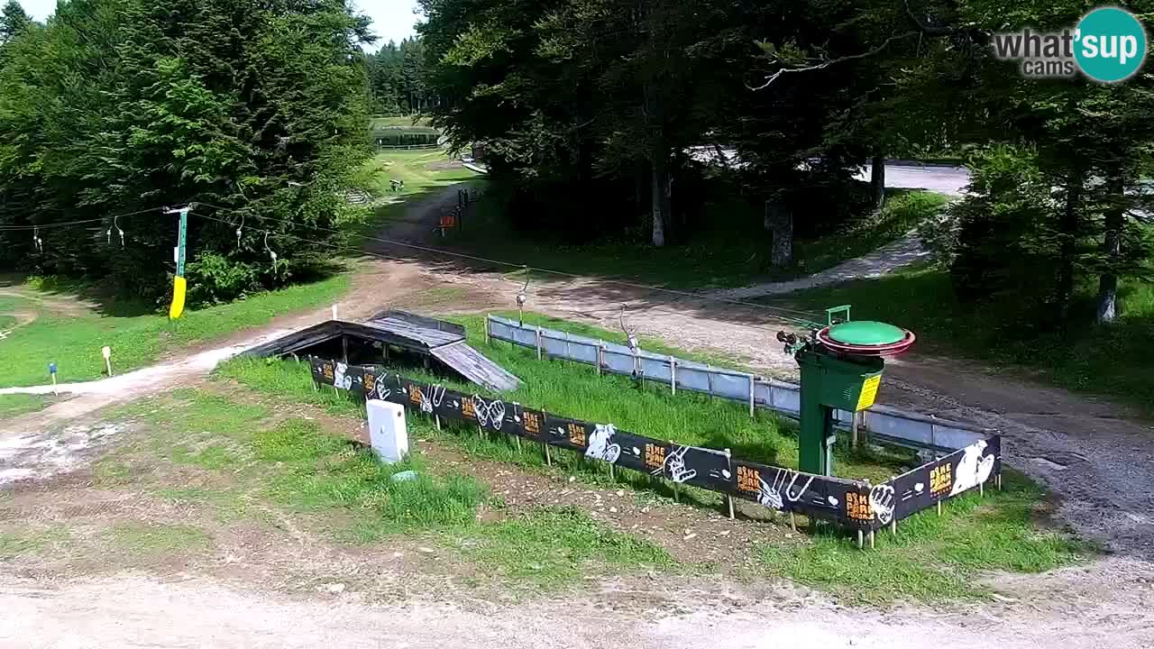 Smučišče Mariborsko Pohorje – spletna kamera Ruška zgoraj