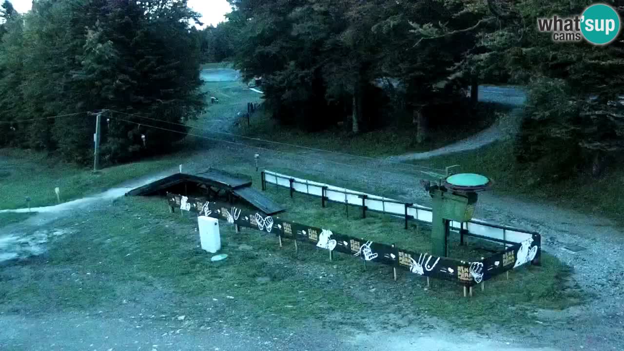 Smučišče Mariborsko Pohorje – spletna kamera Ruška zgoraj